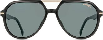 Carrera 315/S Polarized 807/Q3 Mens Sunglasses Black Size 58