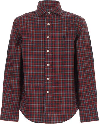 Polo Ralph Lauren Katoenen overhemd met ruitpatroon - Heren - Casual Overhemden - Veelkleurig - M - Katoen - Overhemden