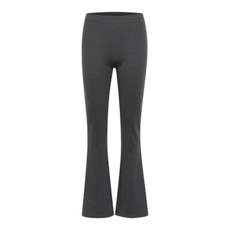 Kaffe Leggings Svasati Nero Ostrica - - Trousers - Donna - Nero - S