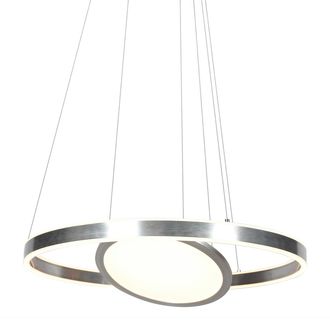 Steinhauer Steinhauer - L&aacute;mpara Colgante - Ringlux - Acero - Metal - &Oslash; 60cm