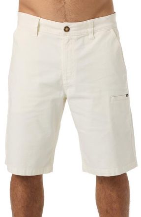 O'Neill OG Dockside Utility Stretch Canvas Shorts in Tofu at Nordstrom, Size 38