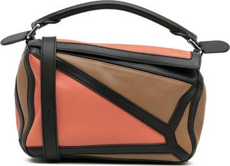 Loewe Pre-owned Loewe Small Calfskin Graphic Puzzle Satchel Ladies 61839