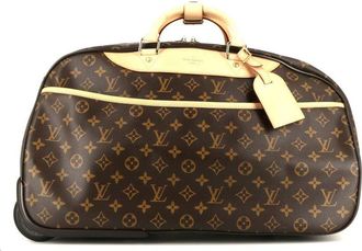 Louis Vuitton 2007 monogram holdall bag - unisex - Leather/Canvas - One Size - Brown