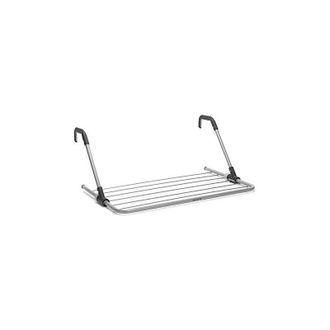 Brabantia Radiator Airer And Hanging Drying Rack - Metallic Grey