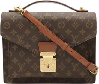 Louis Vuitton Pre-owned Monogram Shoulder Bag - - Pre-owned - Donna - Marrone - ONE SIZE