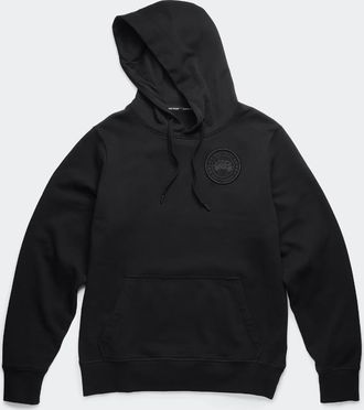 Canada Goose Haut &agrave; capuchon brod&eacute; Huron (Hommes, Black, TTG)