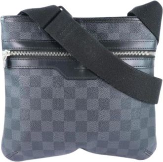 Louis Vuitton Pre-owned Thomas Damier Graphite Schoudertas - Heren - Vintage Schoudertas - Grijs - ONE Size - Vintage