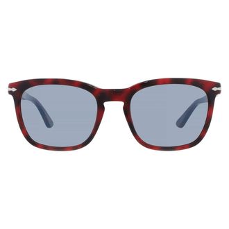 Persol Light Blue Square Mens Sunglasses PO3193S 110056 55