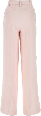 Amiri Womens Light Pink Viscose Wide-leg Pant - Size EU 40 (Womens)