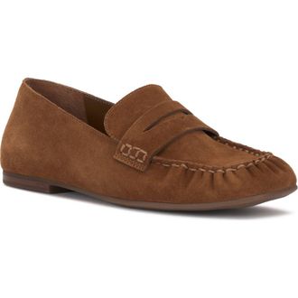 Vince Camuto Paelyn Penny Loafer in Burnt Sugar at Nordstrom, Size 6.5