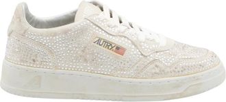 Autry Medalist Low - Heren - Sneakers - Wit - 38 EU - Katoen - Schoenen