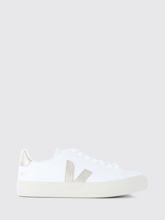 Veja Sneakers Campo in pelle O. T. sostenibile con logo V laterale a contrasto