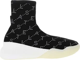 Stella McCartney Black Logo Sneakers