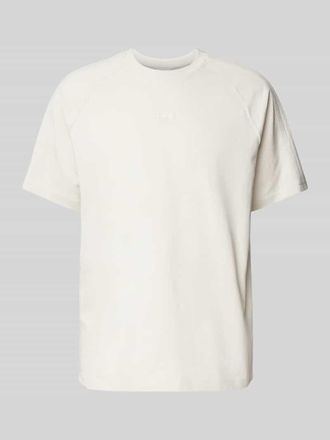 adidas Originals T-Shirt mit Logo-Stitching in Beige, Größe XXL