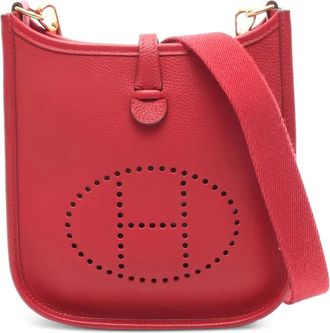 Herm&egrave;s Borsa a spalla TPM Evelyne 2019 - Rosso
