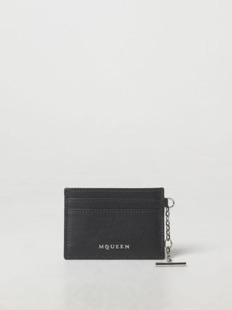 Alexander McQueen Wallet MCQUEEN Woman color Black