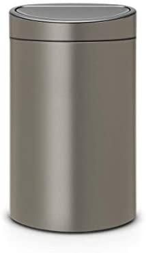 Brabantia Cubo De Basura Dos Compartimentos 10 + 23 Litros Plateado