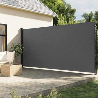 Berkfield Home Retractable Side Awning Anthracite 220x600 cm