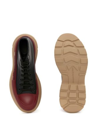 Alexander McQueen Tread Slick veterlaarzen - Zwart