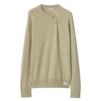 Burberry Paperclip Detail Cashmere Jumper, Size XX-Small