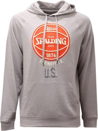 Spalding Sps 0Fe 114 Hooded Sweatshirt - Heren - Hoodies - Grijs - S - Hoodies & sweatvesten