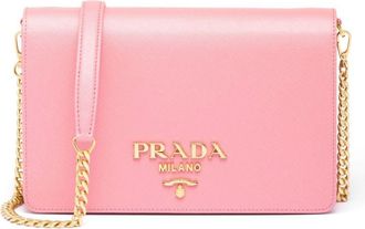 Prada Saffiano leather mini bag - women - Leather - OS - Pink