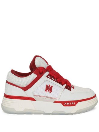 Amiri MA-1 panelled sneakers - men - Leather/Fabric/Rubber - 44 - White