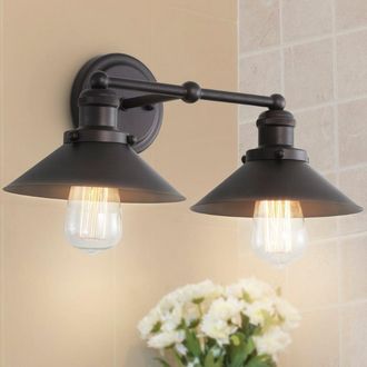 Jonathan Y Designs July 17.5 2-light Metal Vanity Light
