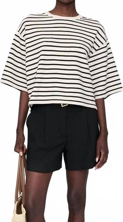 Anine Bing Trent Shorts In Black