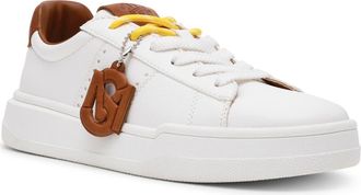 Steve Madden Marvin Sneaker in White/Tan at Nordstrom, Size 5.5