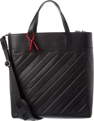 Off-white Off-White Binder Leather Tote