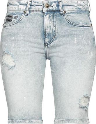 Versace PARTES DE ABAJO - Shorts vaqueros en YOOX.COM