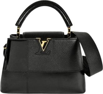 Louis Vuitton Tweedehands leren Louis Vuitton tassen - Dames - Vintage Handtas - Zwart - ONE Size - Vintage
