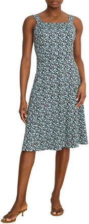 Nic+Zoe Emma Vines Dress in Aqua Multi at Nordstrom, Size Xx-Large