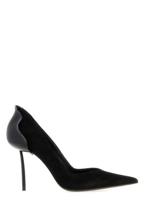 Le Silla Black Petalo Pumps