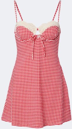 Montce Swim Lena gingham minidress