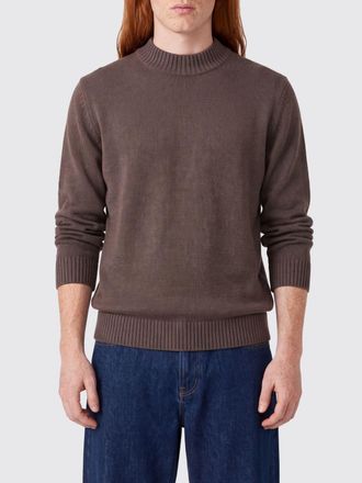 Drumohr Maglia girocollo in pura lana merino a maniche lunghe