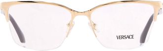 Versace Demo Cat Eye Ladies Eyeglasses VE1304 1002 54