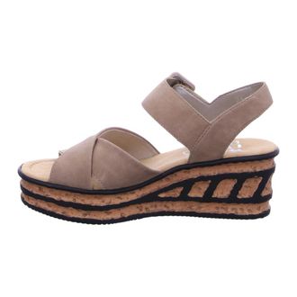 Rieker Dames, Schoenen, Beige, Maat: 38 EU Synthetisch