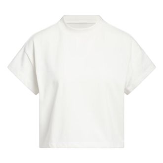 adidas (WMNS) adidas Select Cutoff Tee Off White IJ5235