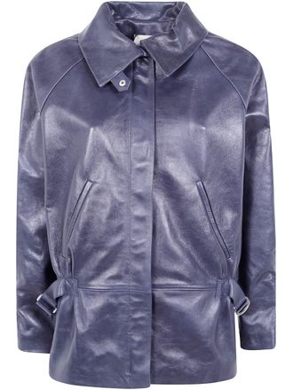 Paloma Wool Leather Jacket Llan&ccedil;a