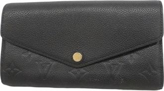 Louis Vuitton Noir Long Wallet (Bi-Fold) (Pre-Owned)
