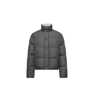 Moncler Moncler Verone Short Down Jacket, Men, Grey, Size: 0