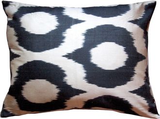 Les-Ottomans Coj&iacute;n de Seda Ikat