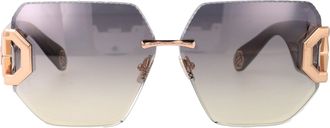 Philipp Plein Rimless Sunglasses Spp133 8 Fcg