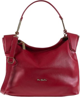 Pierre Cardin Dollaro Schoudertas - Dames - Schoudertassen - Rood - ONE Size - Katoen - Tassen