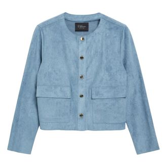 s.Oliver Chaqueta de interior - Jackets - Mujer - Azul - 2XL