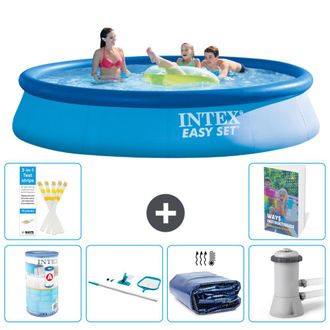 Intex Piscina Easy Set Redonda - 396x84 Cm - 7-piezas S20