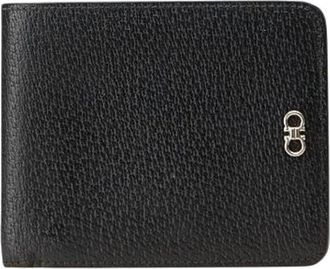Ferragamo Pre-owned Wallets, female, Black, Size: ONE SIZE Pre-owned Leather wallets