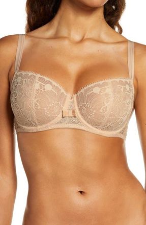 Chantelle Day to Night Underwire Demi Bra in Nude Blush at Nordstrom, Size 32D